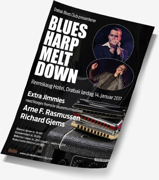 Blues Harp Meltdown poster